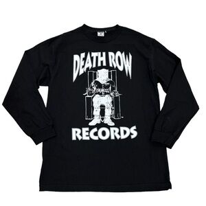 NWOT Crooks & Castles x Death Row Records Core Chair Logo Long Sleeve